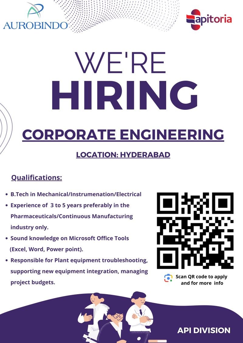 Jobs in Aurobindo Pharma