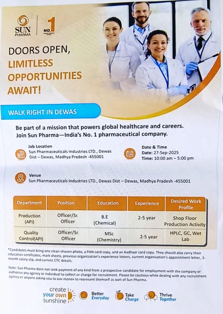 Pharma Production Jobs