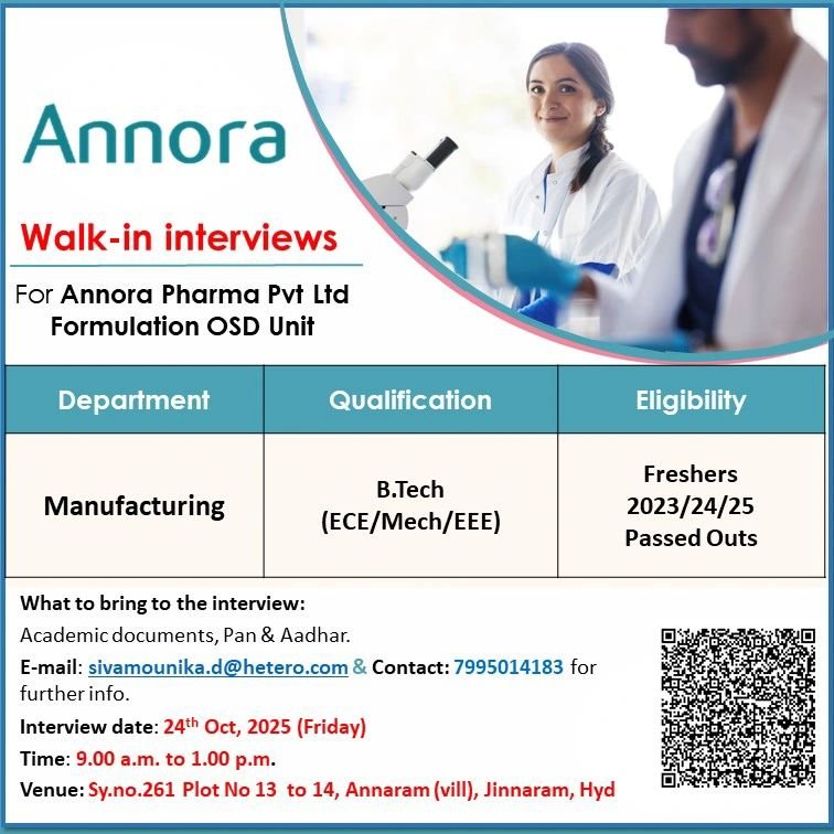 pharma fresher jobs