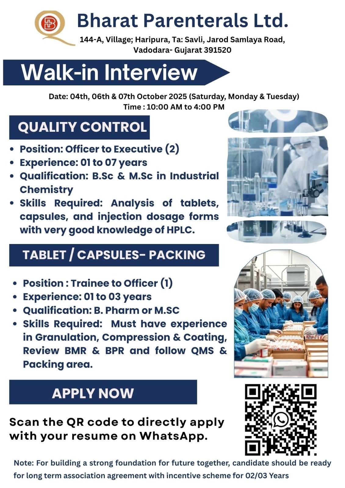 Industrial Chemistry Jobs