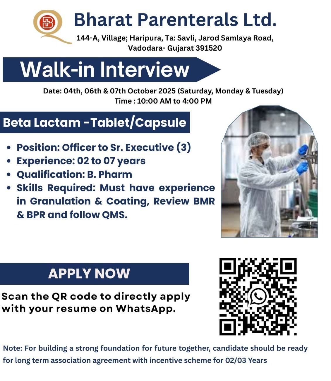 Industrial Chemistry Jobs