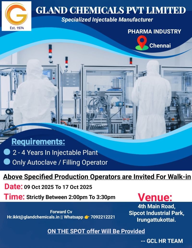 jobs in pharma industry