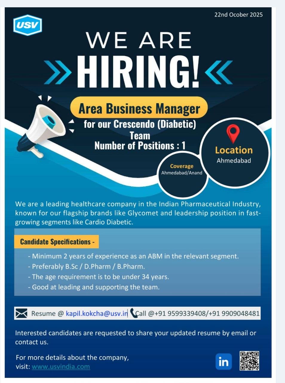 Jobs in pharmaceutical company