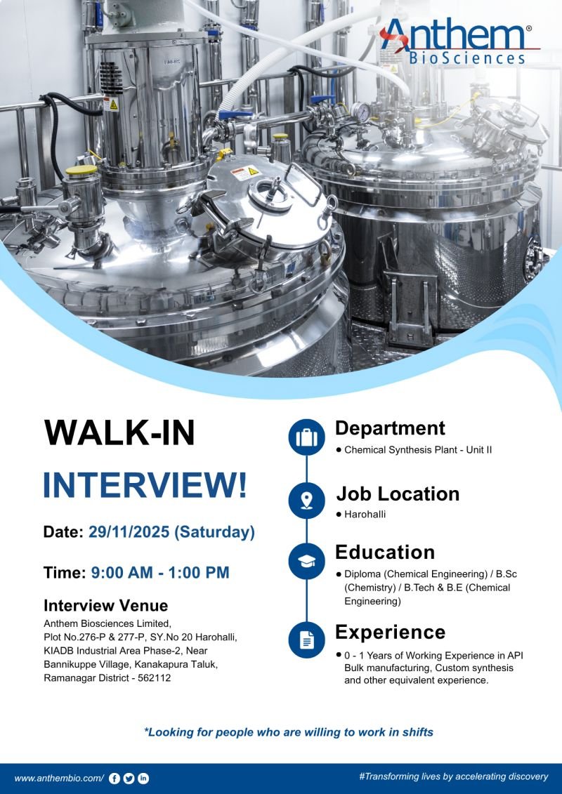 Anthem BioSciences Jobs 2025