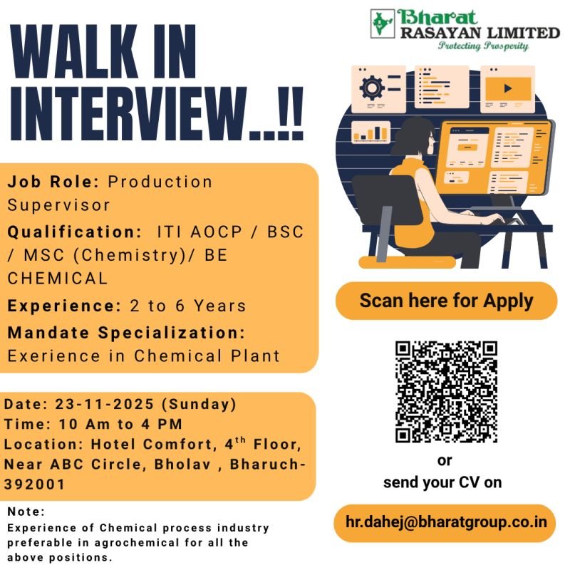 Bharat Rasayan Jobs 2025