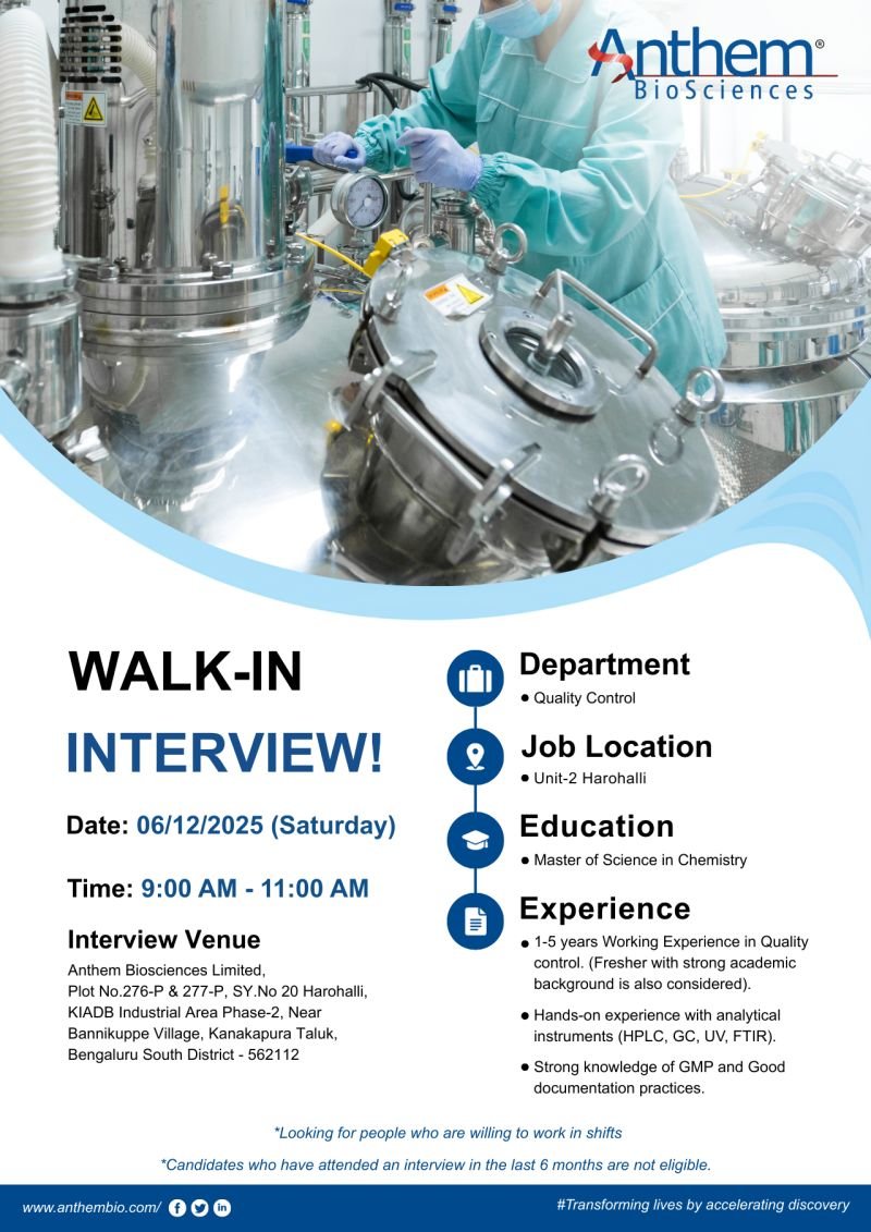 Anthem BioSciences Jobs 2025